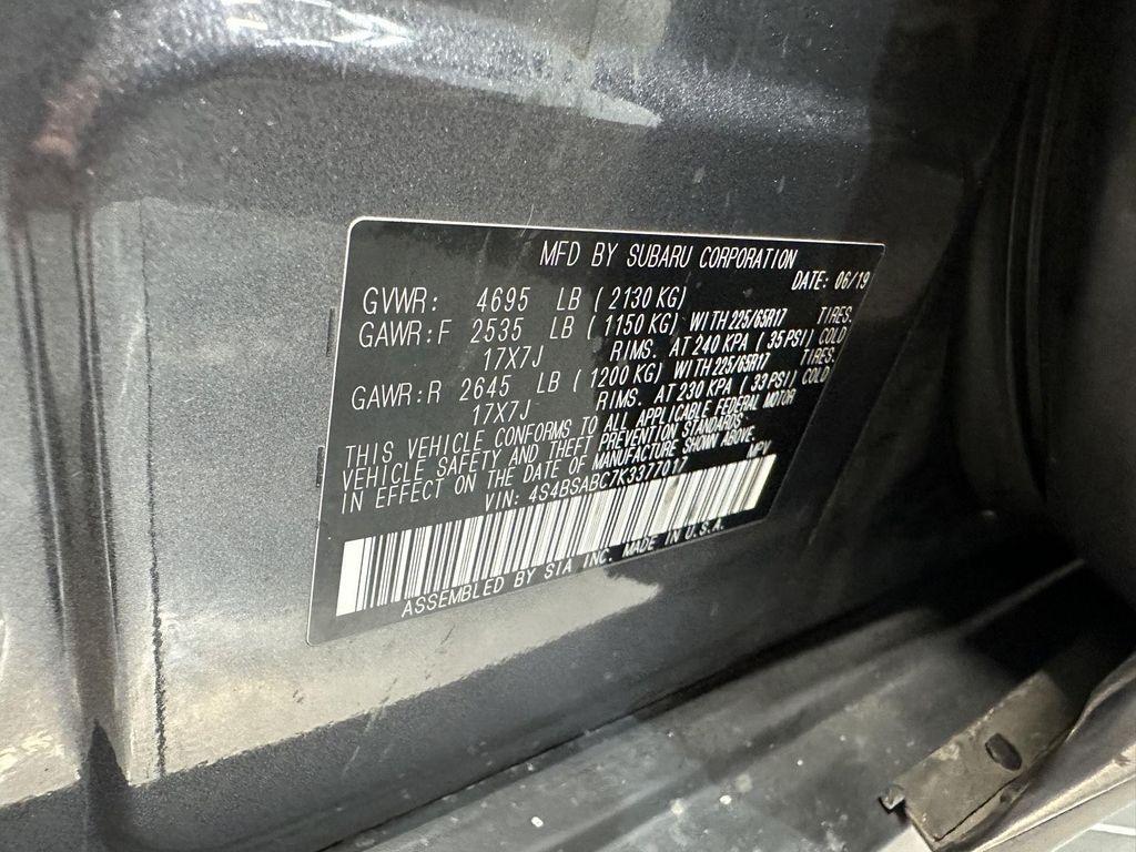 used 2019 Subaru Outback car, priced at $16,000