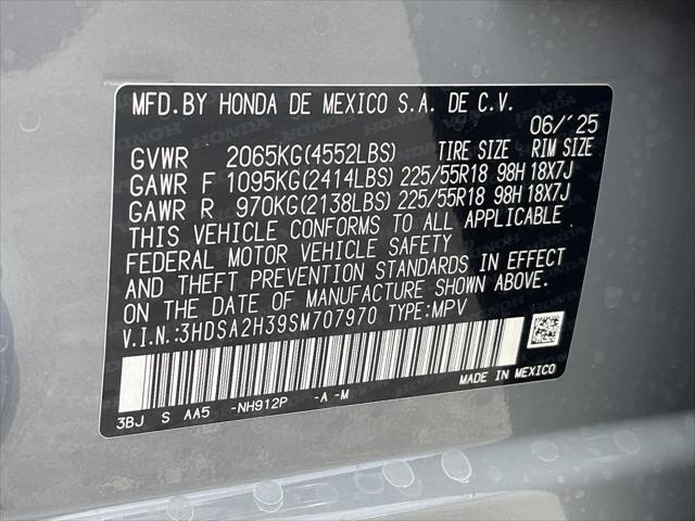 new 2025 Acura ADX car, priced at $38,950