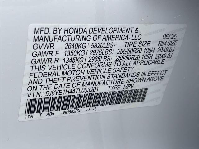 new 2026 Acura MDX car, priced at $61,350