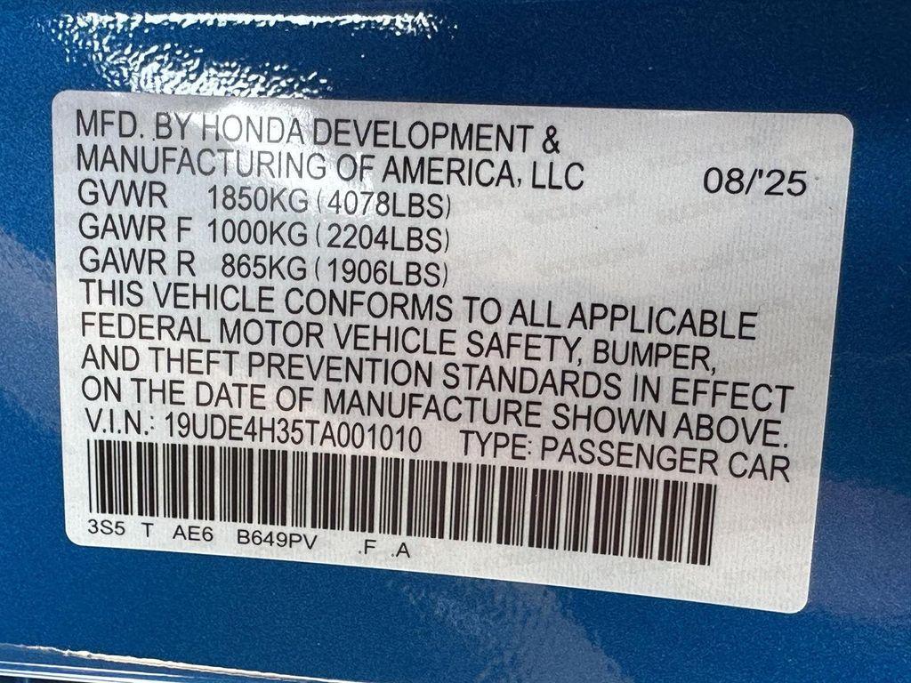 new 2026 Acura Integra car, priced at $37,745