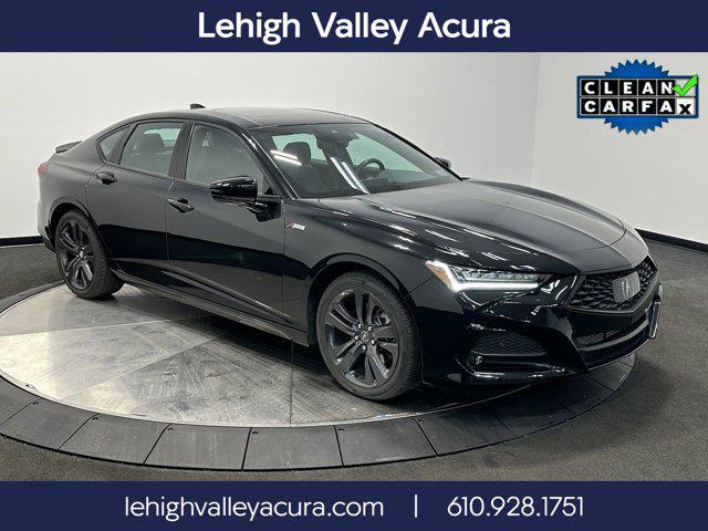 used 2021 Acura TLX car, priced at $33,000