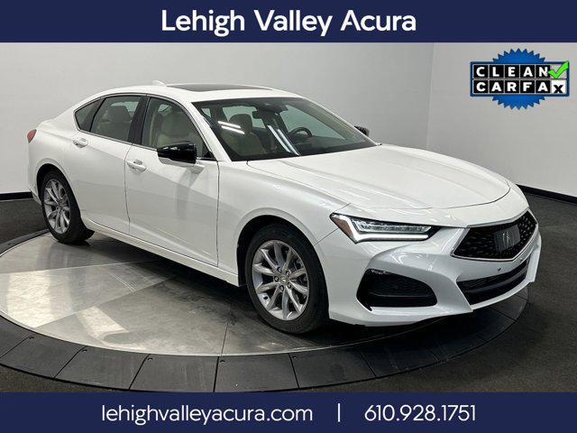used 2021 Acura TLX car, priced at $29,500