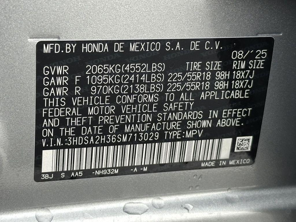 new 2025 Acura ADX car, priced at $38,350
