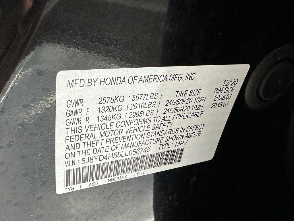 used 2020 Acura MDX car, priced at $29,000