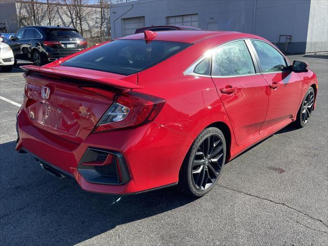 used 2020 Honda Civic Si car, priced at $24,500