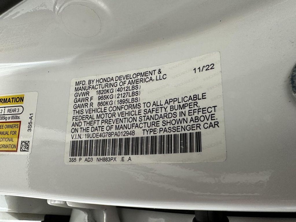 used 2023 Acura Integra car, priced at $26,900