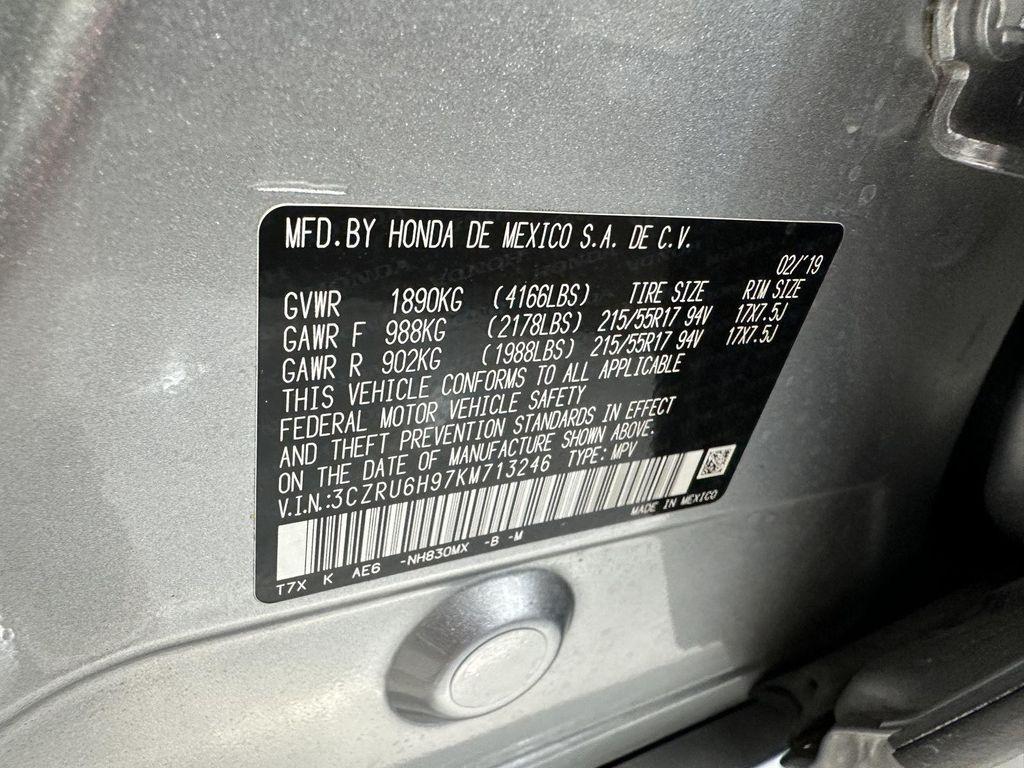 used 2019 Honda HR-V car, priced at $21,900