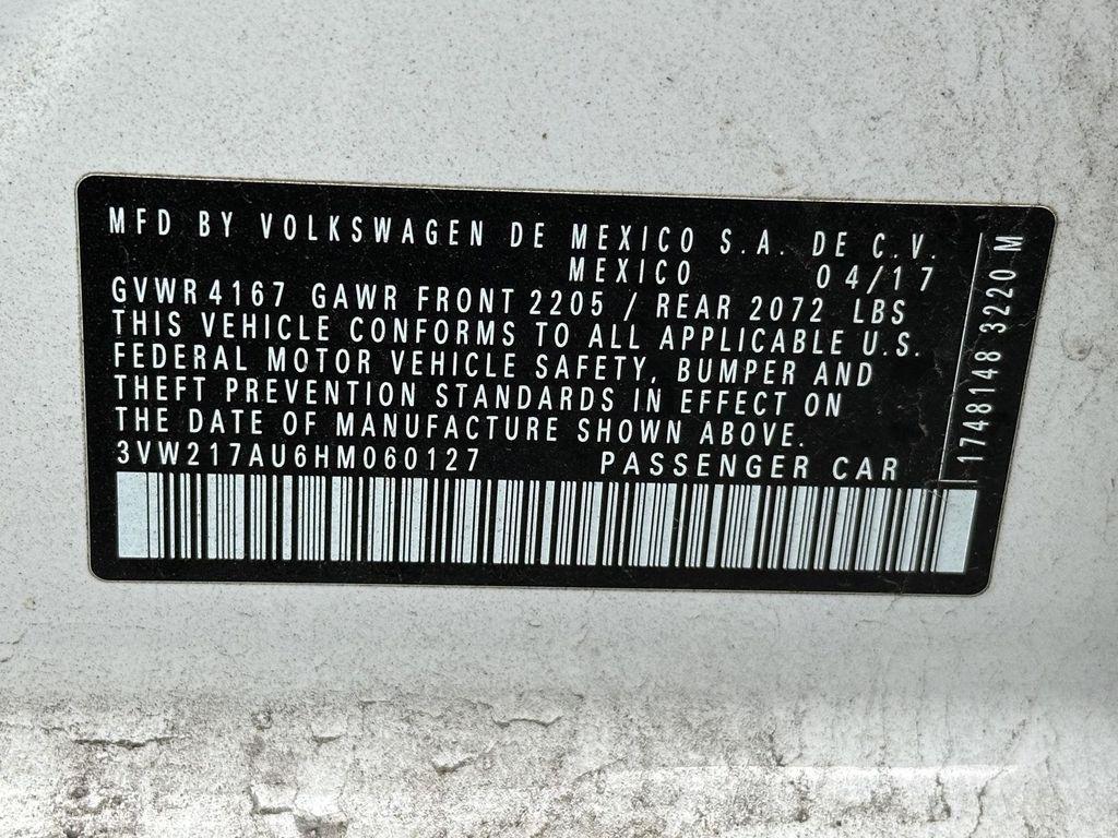 used 2017 Volkswagen Golf car, priced at $12,750