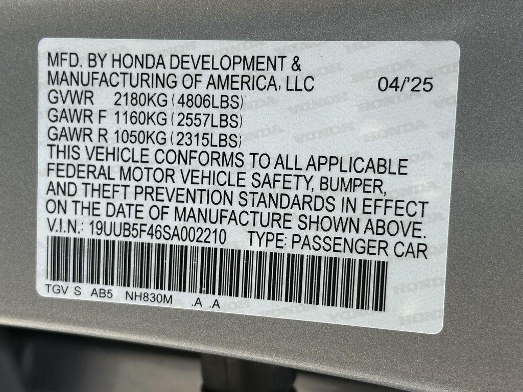 used 2025 Acura TLX car, priced at $39,500