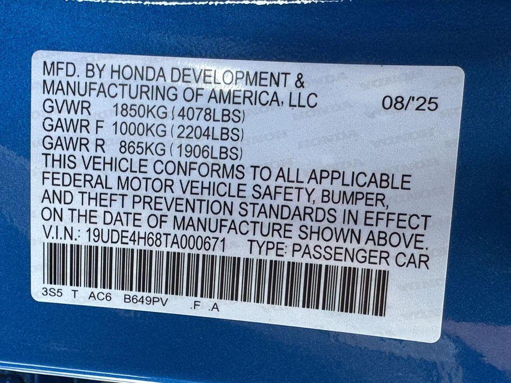 new 2026 Acura Integra car, priced at $40,995