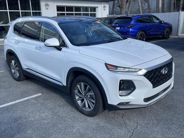 used 2019 Hyundai Santa Fe car, priced at $18,500