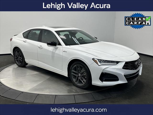 used 2025 Acura TLX car, priced at $47,000