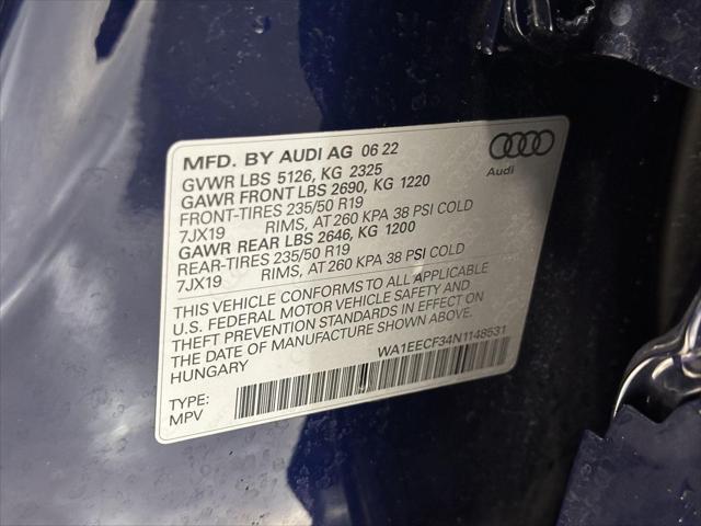 used 2022 Audi Q3 car, priced at $32,000