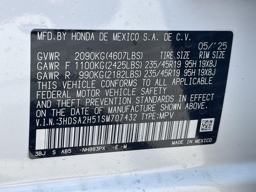 new 2025 Acura ADX car, priced at $41,950