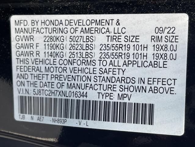 used 2022 Acura RDX car, priced at $37,750