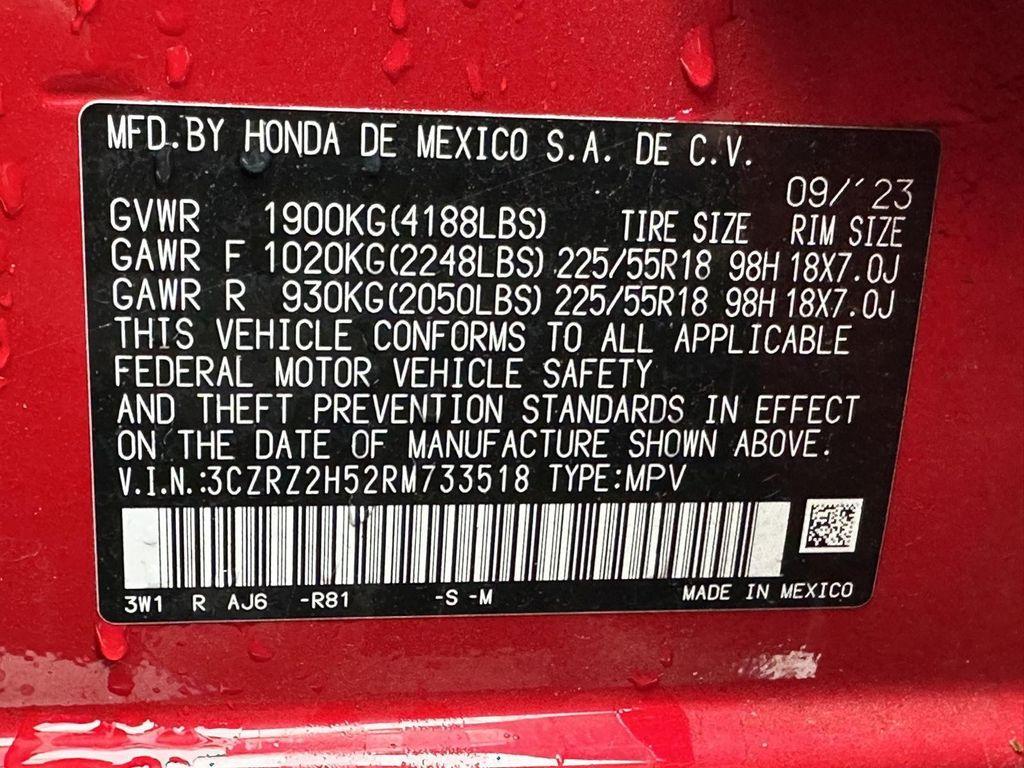used 2024 Honda HR-V car, priced at $25,900