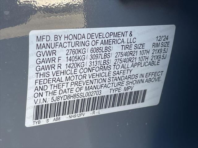 new 2025 Acura MDX car, priced at $77,200