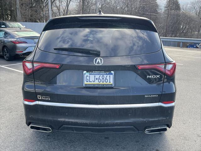 used 2022 Acura MDX car, priced at $37,000