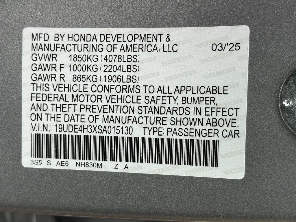 used 2025 Acura Integra car, priced at $31,000