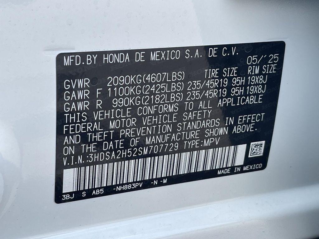 new 2025 Acura ADX car, priced at $41,950