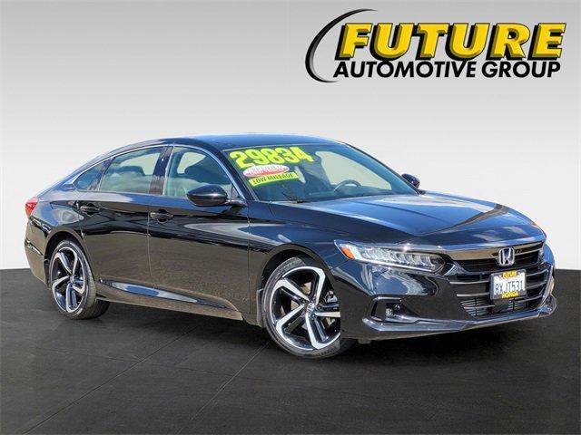 used 2021 Honda Accord car, priced at $29,520