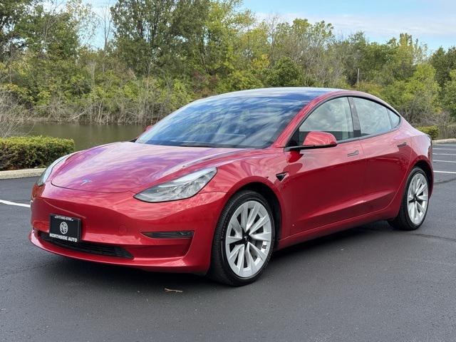 used 2022 Tesla Model 3 car, priced at $18,495