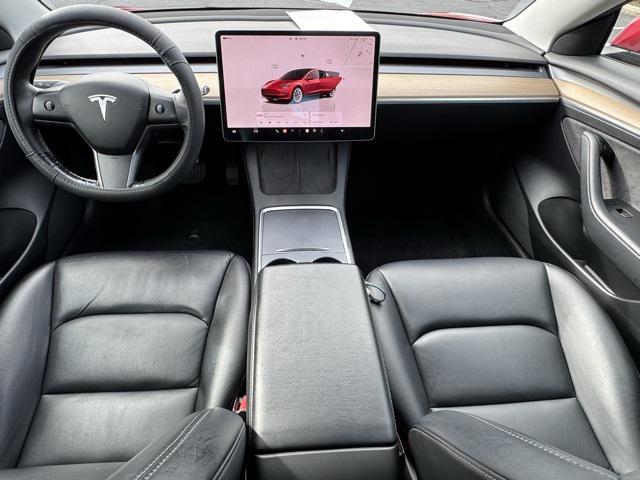 used 2022 Tesla Model 3 car, priced at $18,495