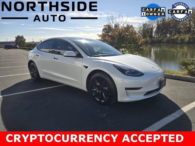 used 2021 Tesla Model 3 car, priced at $25,000