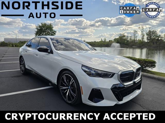 used 2024 BMW i5 car, priced at $60,000