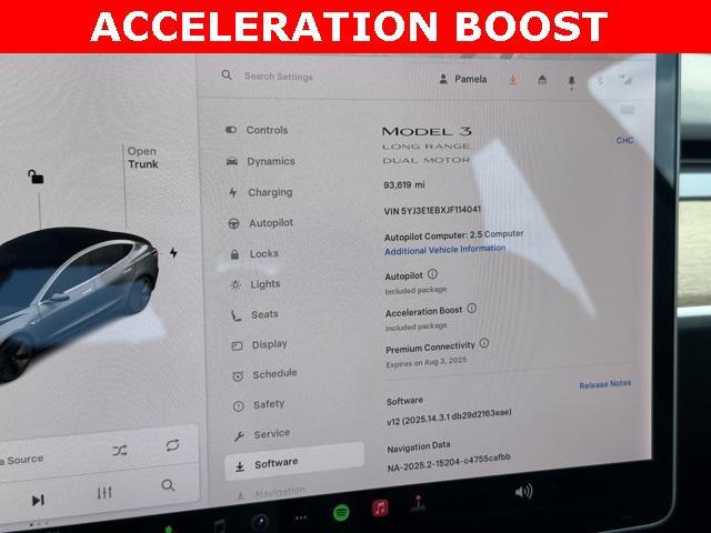 used 2018 Tesla Model 3 car, priced at $17,941