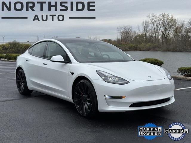 used 2021 Tesla Model 3 car, priced at $30,000