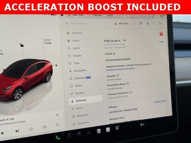 used 2023 Tesla Model Y car, priced at $33,888