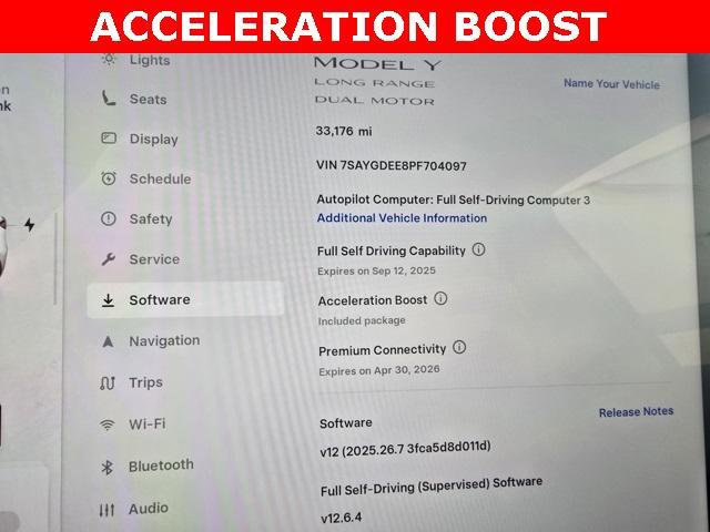 used 2023 Tesla Model Y car, priced at $30,997