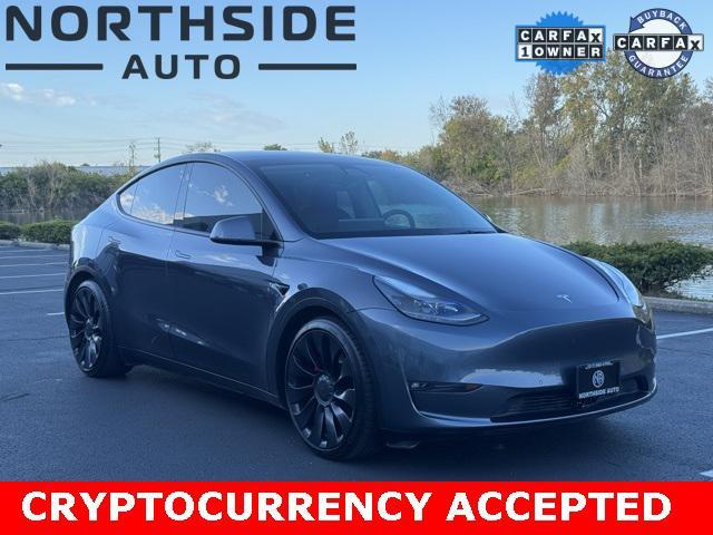 used 2022 Tesla Model Y car, priced at $30,000