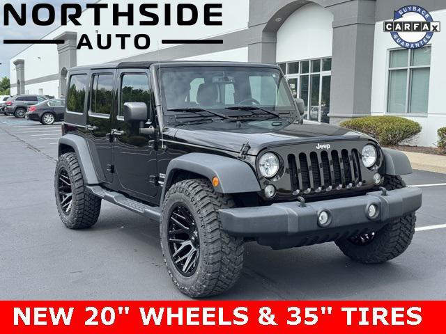 used 2017 Jeep Wrangler Unlimited car, priced at $18,888
