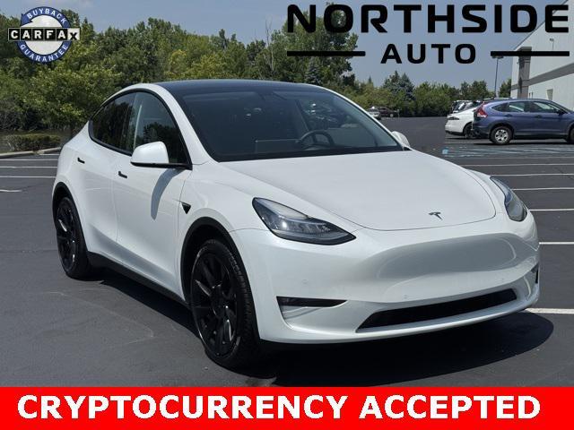 used 2021 Tesla Model Y car, priced at $26,946