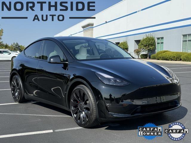 used 2022 Tesla Model Y car, priced at $33,988