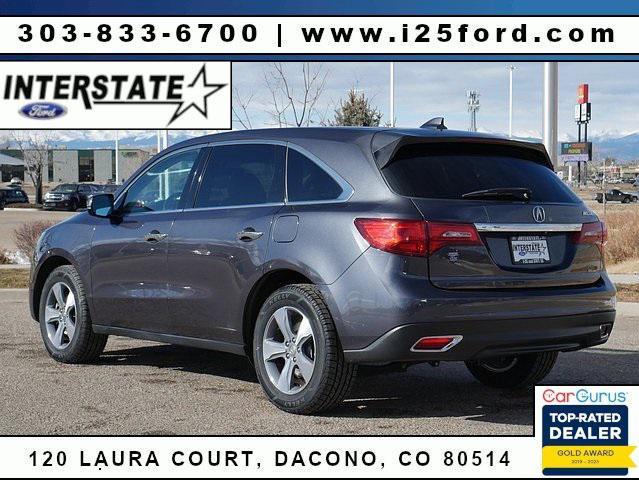 used 2016 Acura MDX car, priced at $15,288