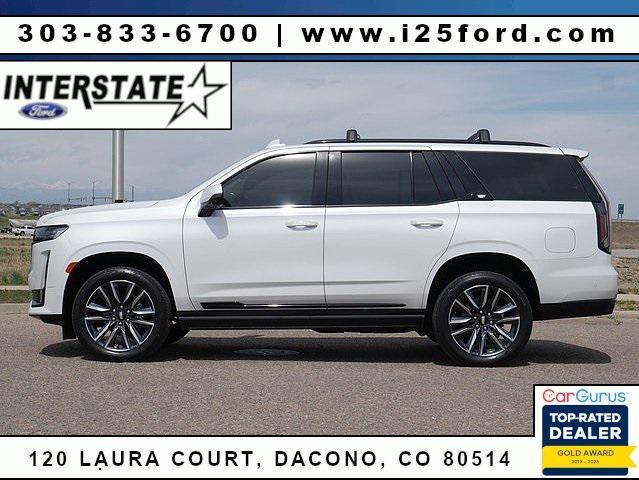 used 2021 Cadillac Escalade car, priced at $78,388