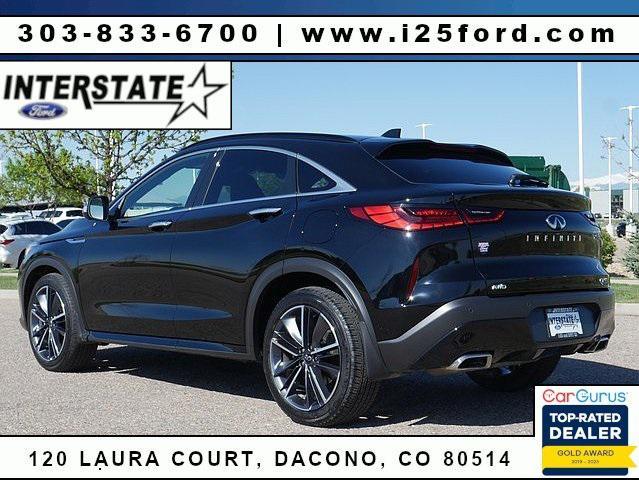 used 2023 INFINITI QX55 car, priced at $35,588
