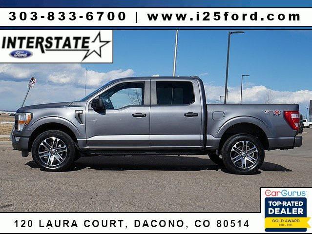 used 2021 Ford F-150 car, priced at $37,544