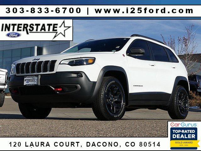 used 2020 Jeep Cherokee car, priced at $22,988