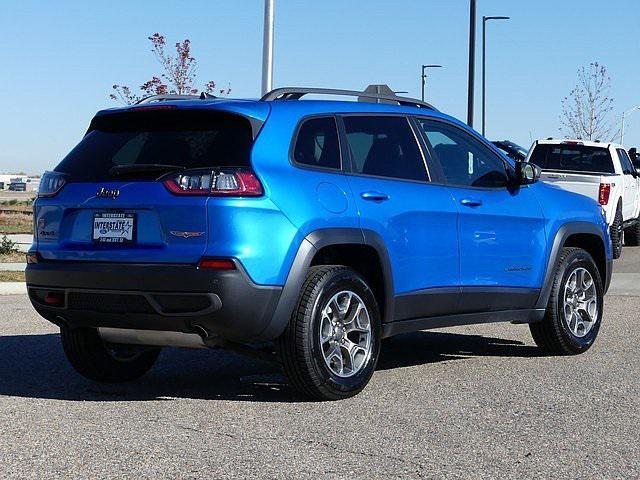 used 2021 Jeep Cherokee car, priced at $25,388