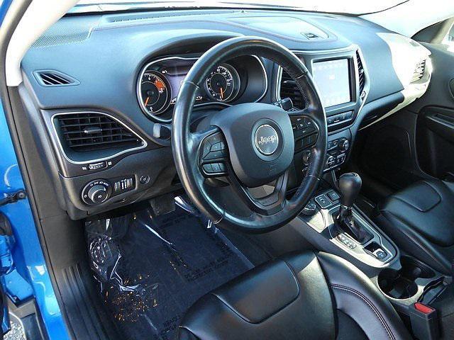 used 2021 Jeep Cherokee car, priced at $25,388