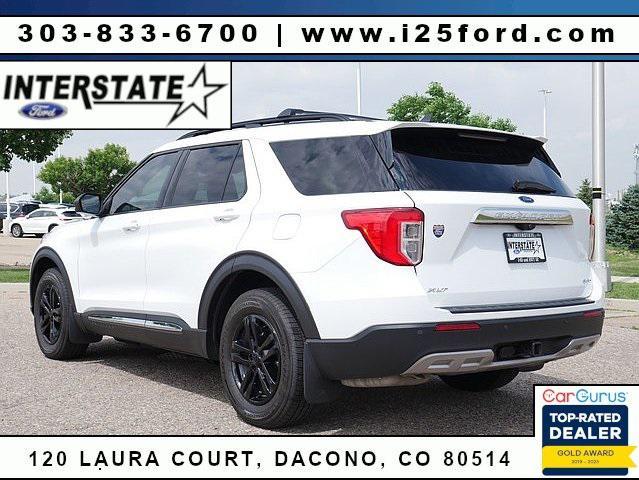 used 2021 Ford Explorer car, priced at $27,588