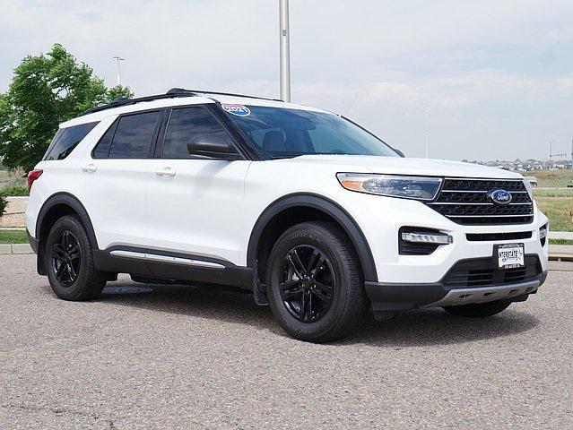used 2021 Ford Explorer car, priced at $27,588