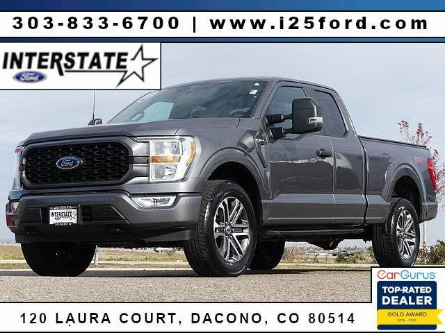 used 2021 Ford F-150 car, priced at $38,699