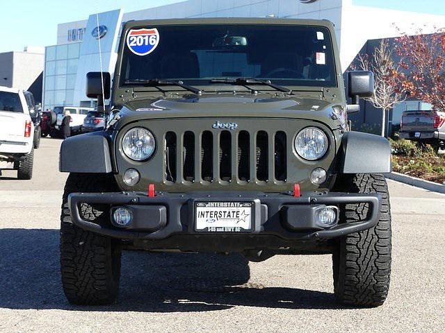 used 2016 Jeep Wrangler Unlimited car, priced at $27,788