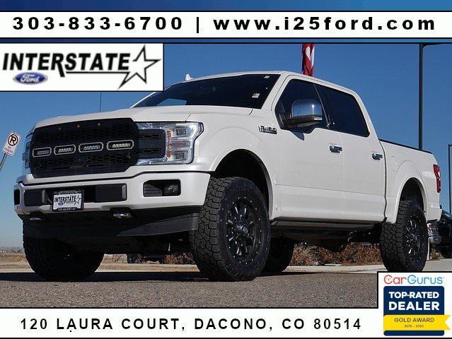 used 2018 Ford F-150 car, priced at $38,999