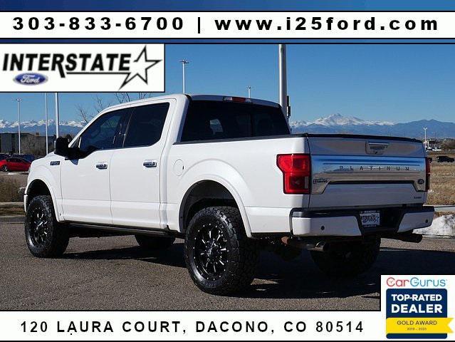 used 2018 Ford F-150 car, priced at $38,999